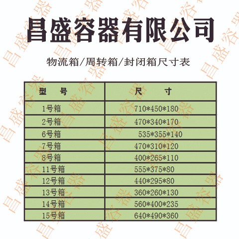 丹東塑料容器 丹東塑料容器丹東漁需用品  周轉箱